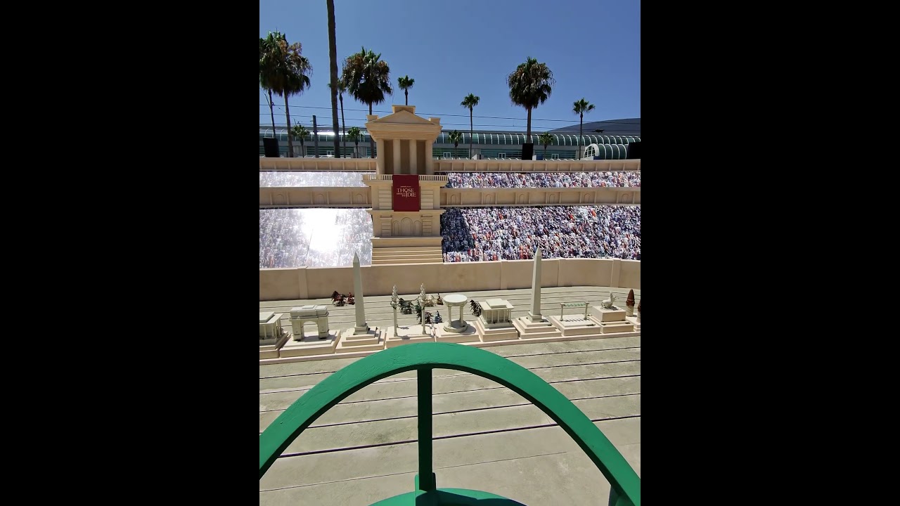 Chariot Racing at San Diego Comic Con 2024 #ThoseAboutToDie #Peacock