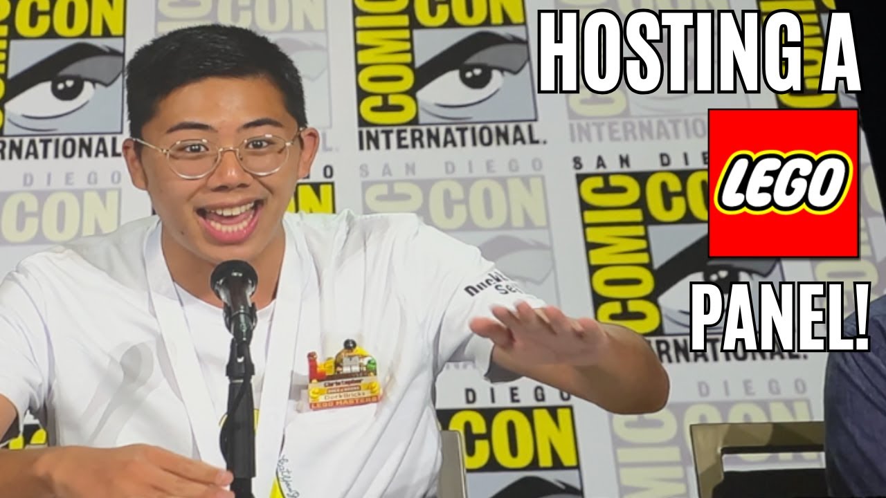 I Hosted a LEGO Panel at COMIC CON!