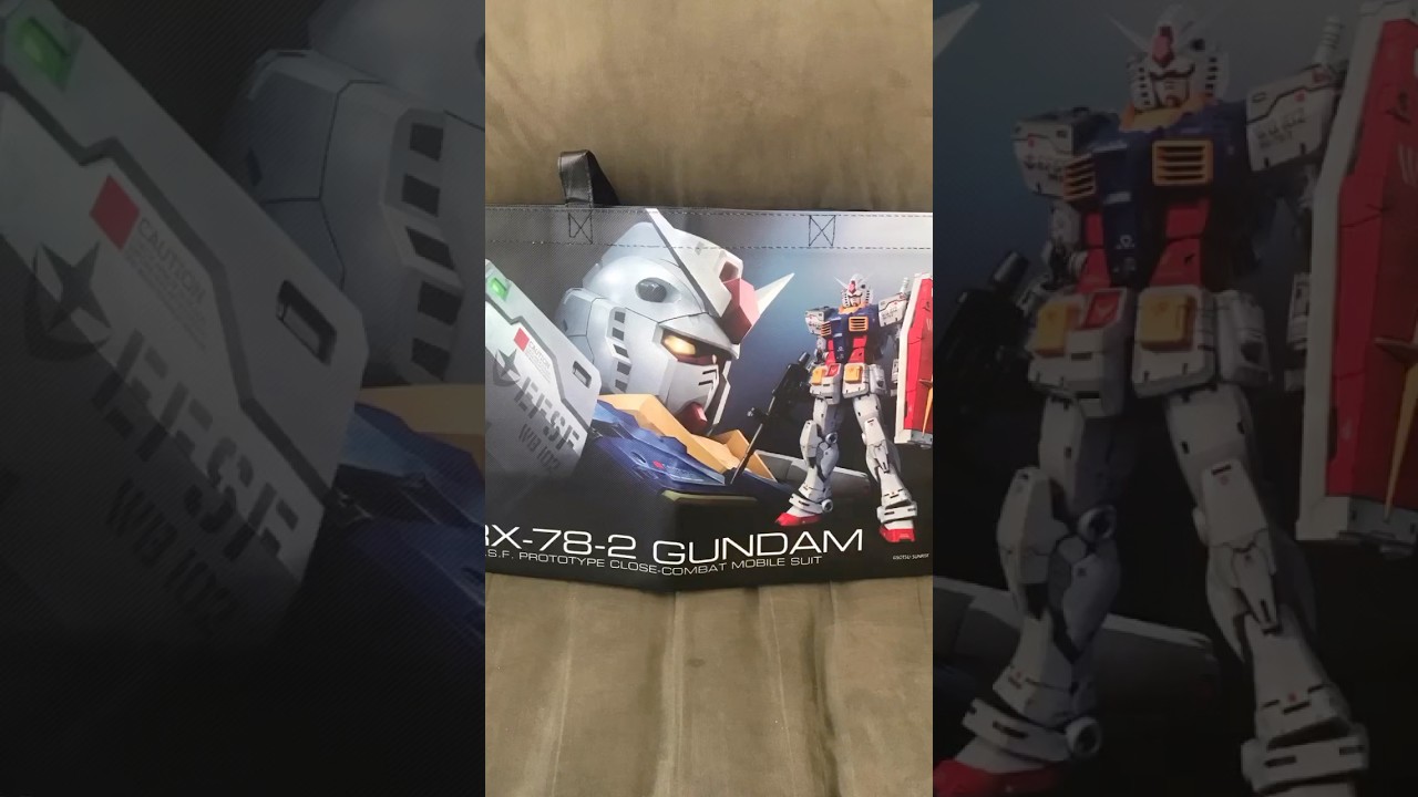 Super cool RX-78-2 Gundam 45th Anniversary Tote Bag that I got from San Dieigo Comic Con 2024. #SDCC