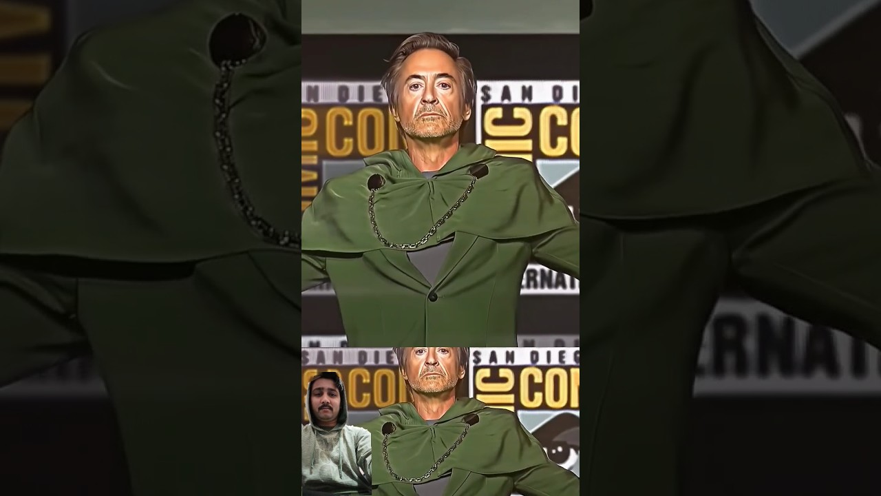 RDJ IS BACK! – RDJ EDIT (“VICTOR VON DOOM X IRONMAN”)#shorts #marvel#avengers #ironman