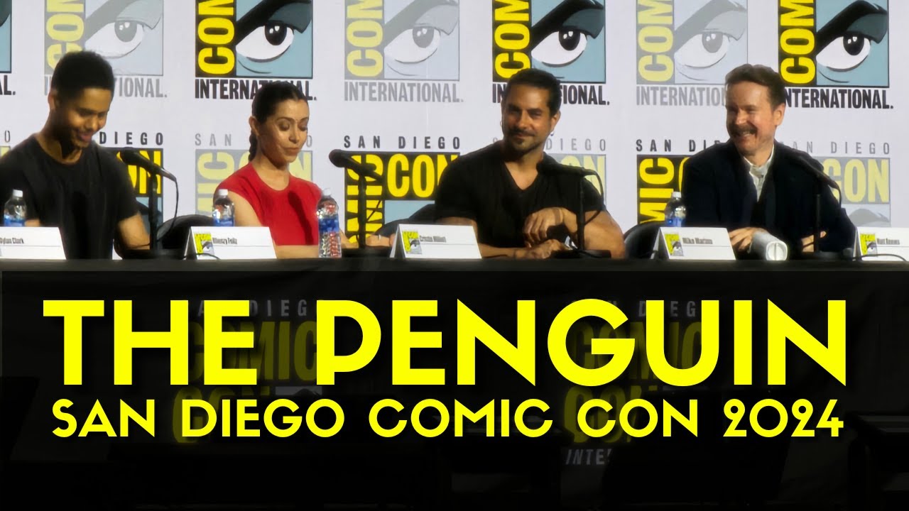 Thr Penguin Full Panel at San Diego Comic Con 2024 [Comic Cons]