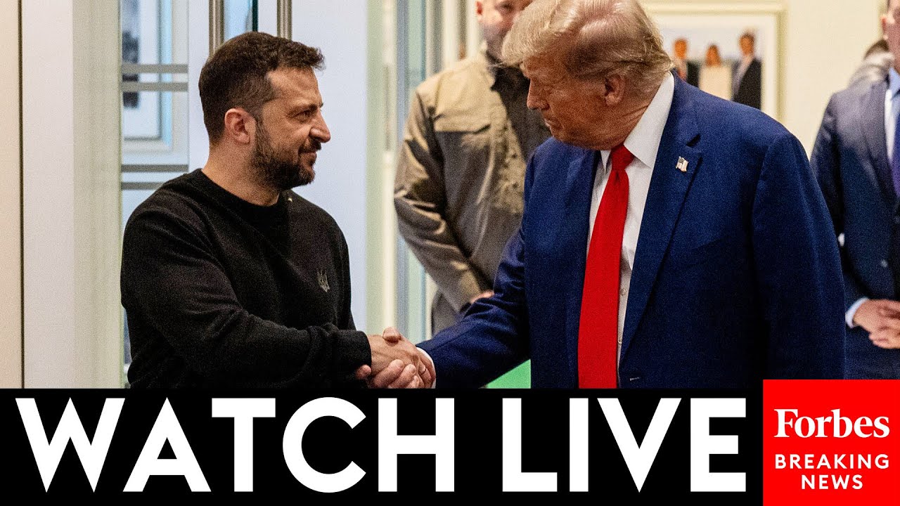 WATCH LIVE: President Trump Meets With Ukrainian President Zelensky At The White House