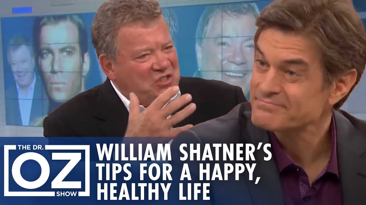 William Shatner’s Secrets to Staying Happy, Healthy & Active | Oz Celebrity