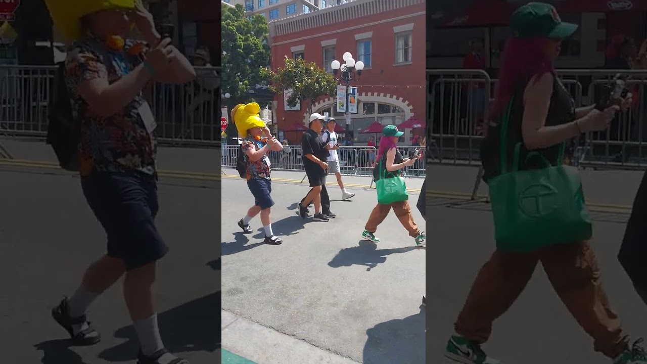 Marching band at San Diego Comic Con 2024