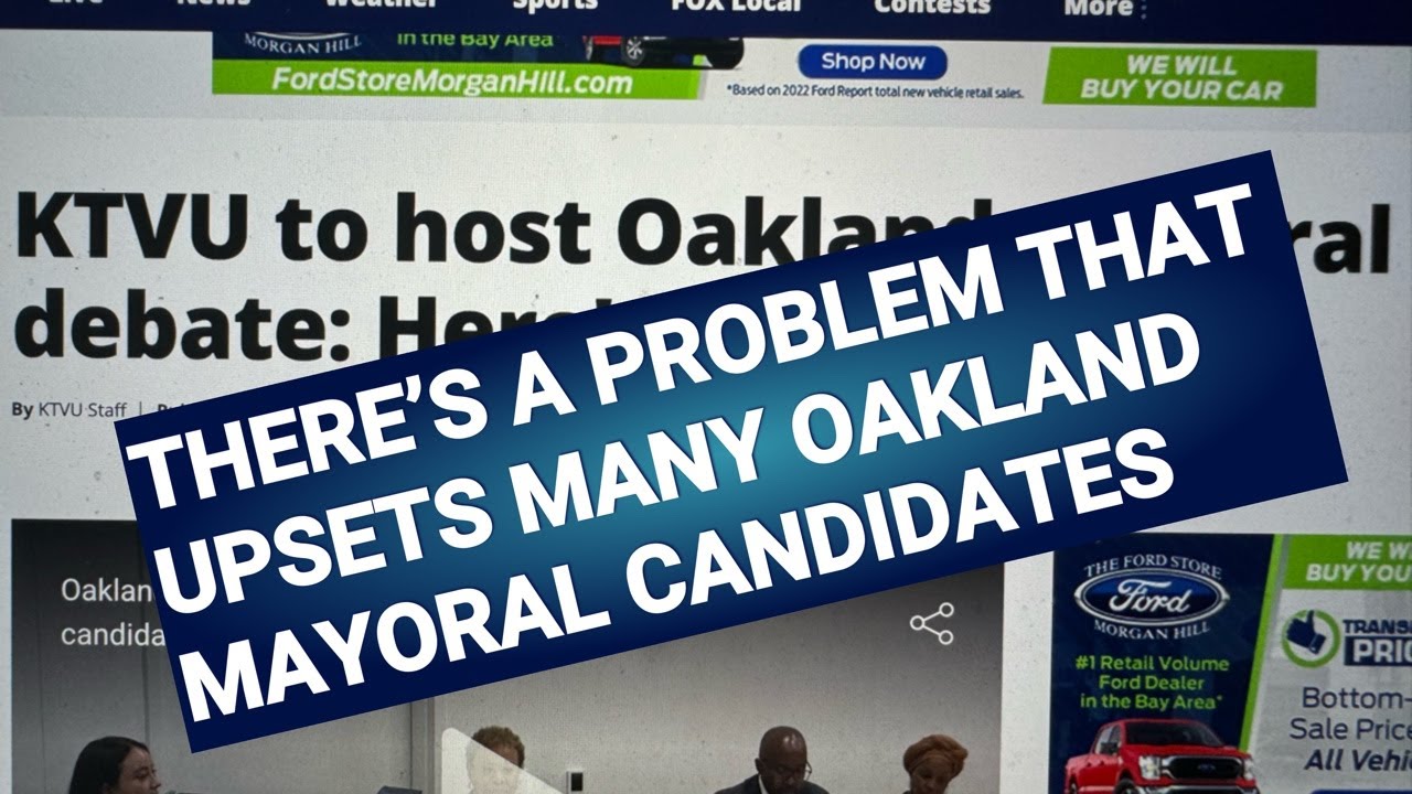 Oakland KTVU Mayoral Debate Situation Room Tuesday 3-11 5PM PST Zennie62 YouTube Channel