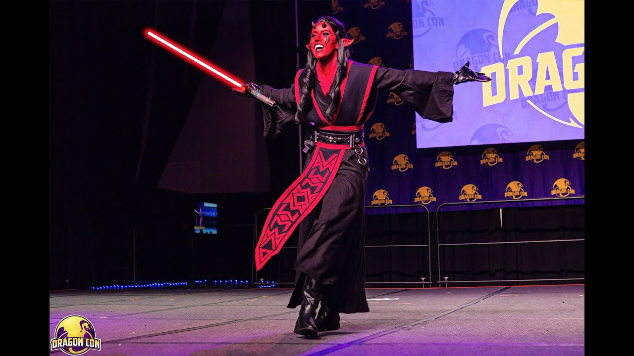 Sith Cosplay Lightning: Dragoncon 2024 Masquerade