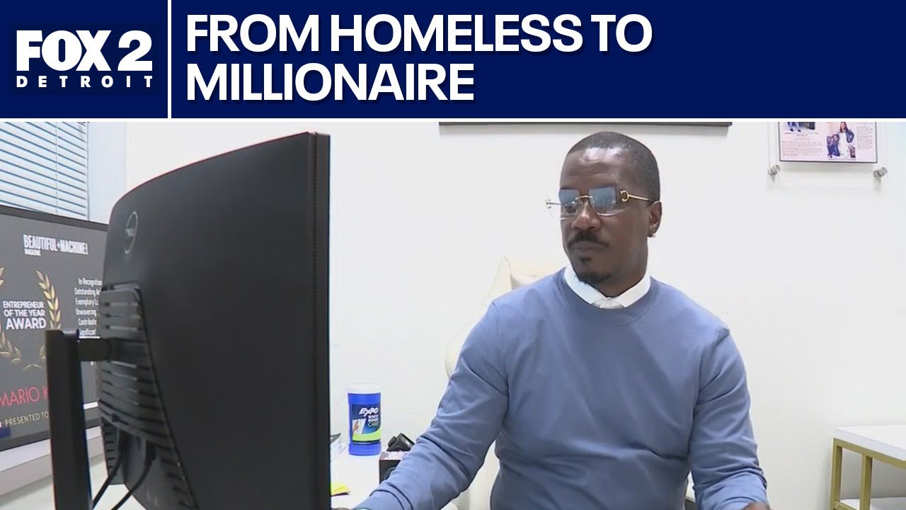 Meet the Detroit man who went from homeless to millionaire