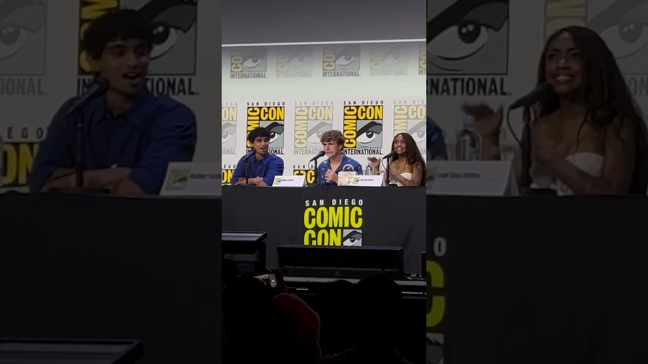‘Percy Jacksons And The Olympians’ Cast Fight Off Giggles At SDCC 2025