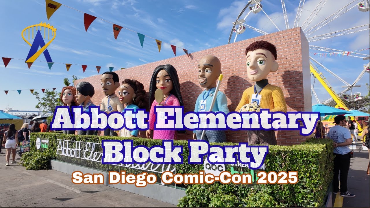 Abbott Elementary Block Party at San Diego Comic-Con 2025