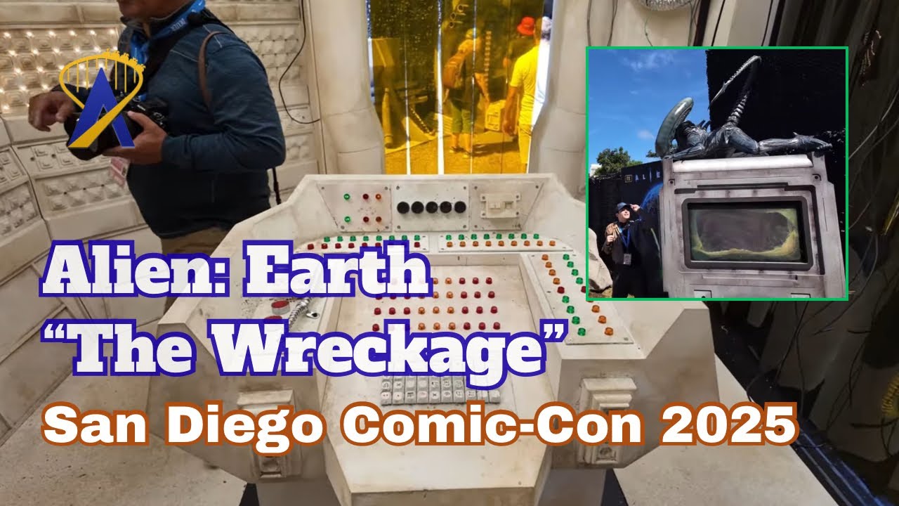 Alien: Earth “The Wreckage” Activation at San Diego Comic-Con 2025