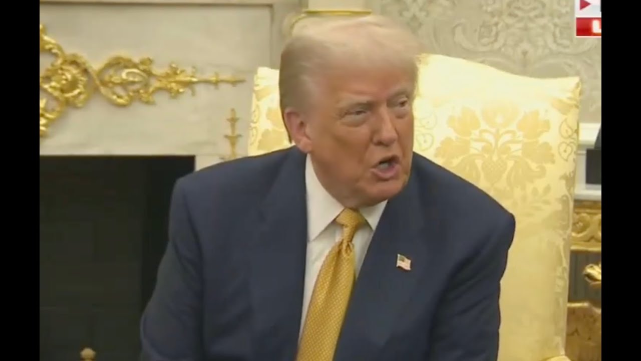 BREAKING: Trump CRASHES OUT over Epstein in Oval Office