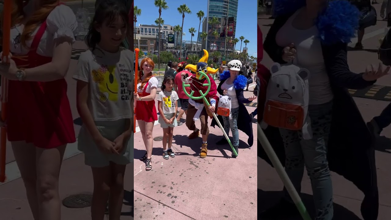 Comic-Con 2025 #comiccon2025 #sandiego #cosplay #tiktok #anime #downtown #sandiego