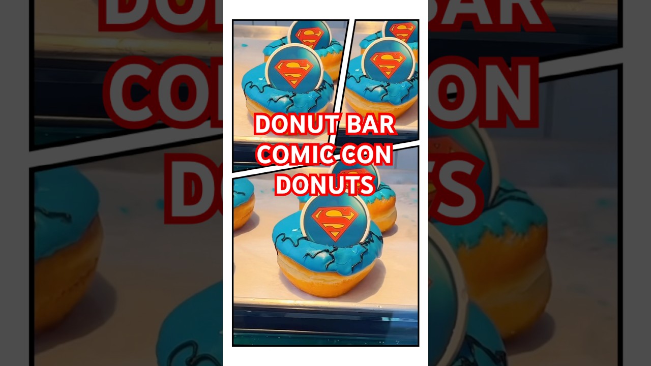 DonutBar San Diego Comic Con donuts #comiccon #sdcc2025 #sdcc #foodie #fyp#foryou #foryoupage#viral