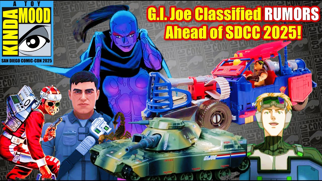 GI Joe Classified RUMORS Ahead of SDCC 2025!