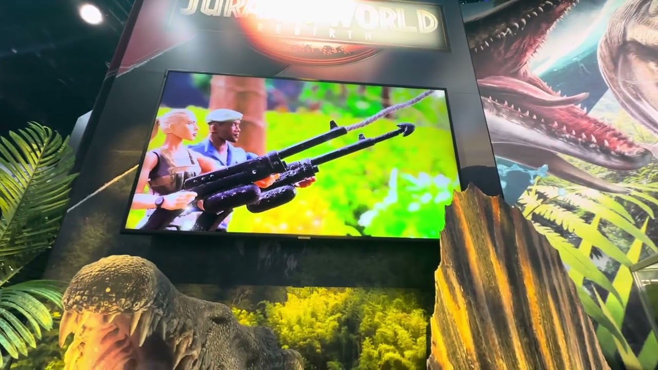 Jurassic World Rebirth Action Figures Booth At San Diego Comic-Con 2025