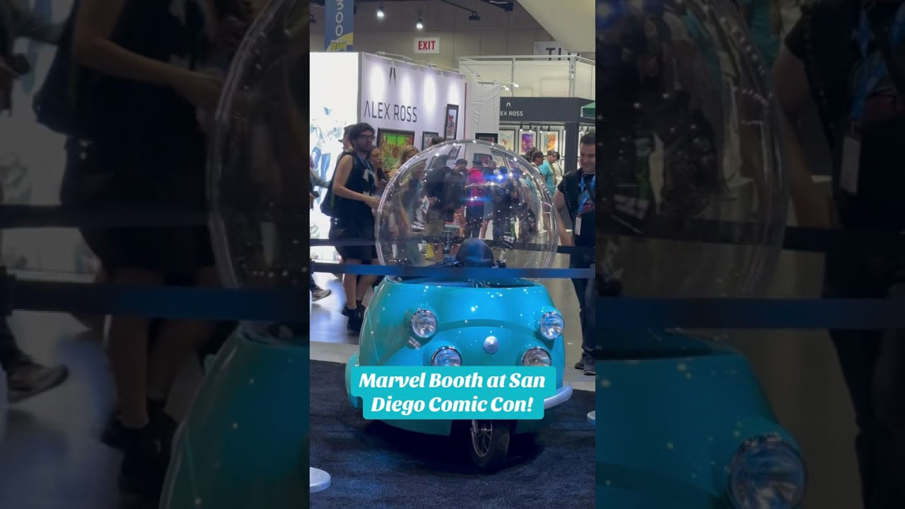 Marvel Booth at San Diego Comic Con! #shorts #fantasticfour #sdcc