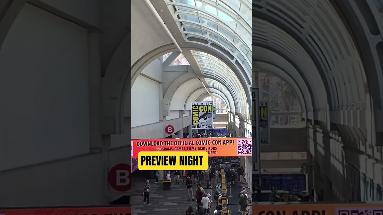 Preview night #SDCC25 #comiccon #sandiegocomiccon