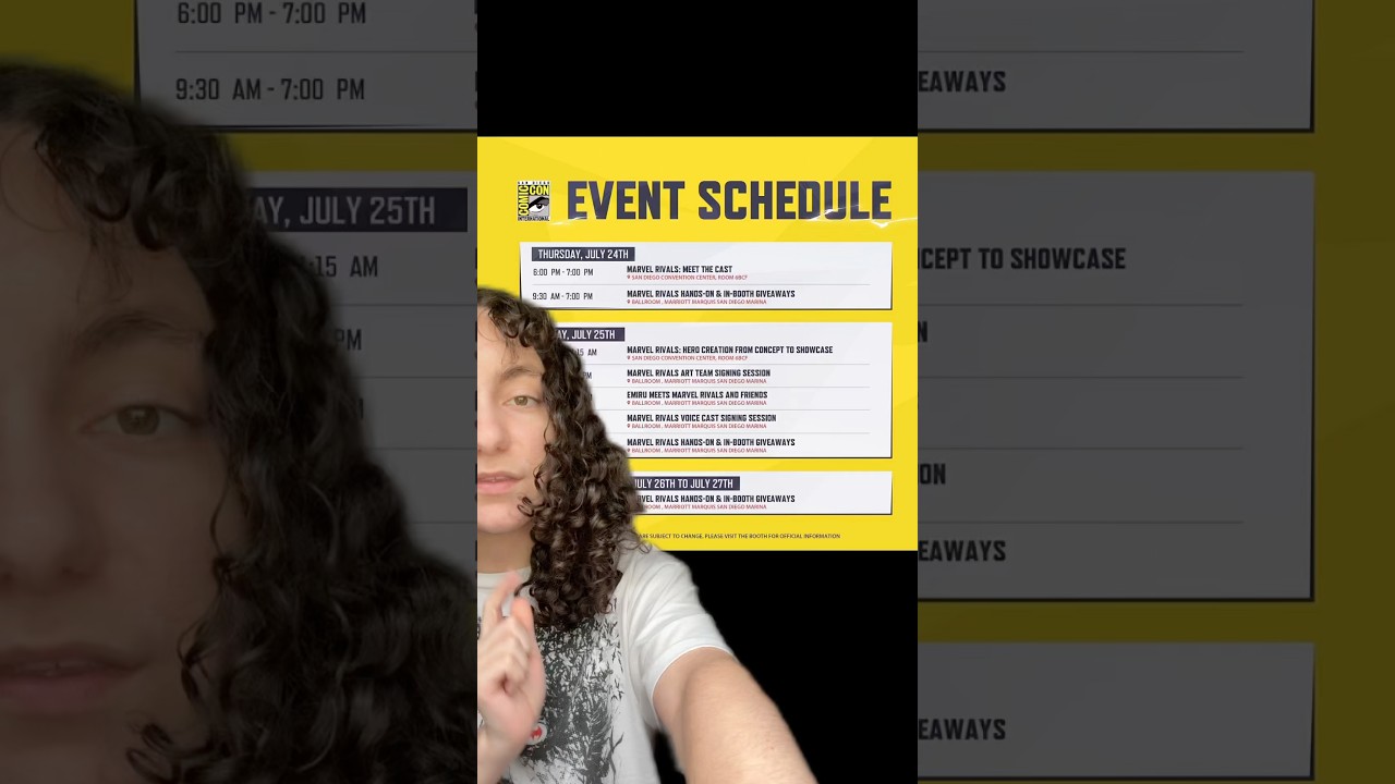 RIVALS EVENTS AT SDCC