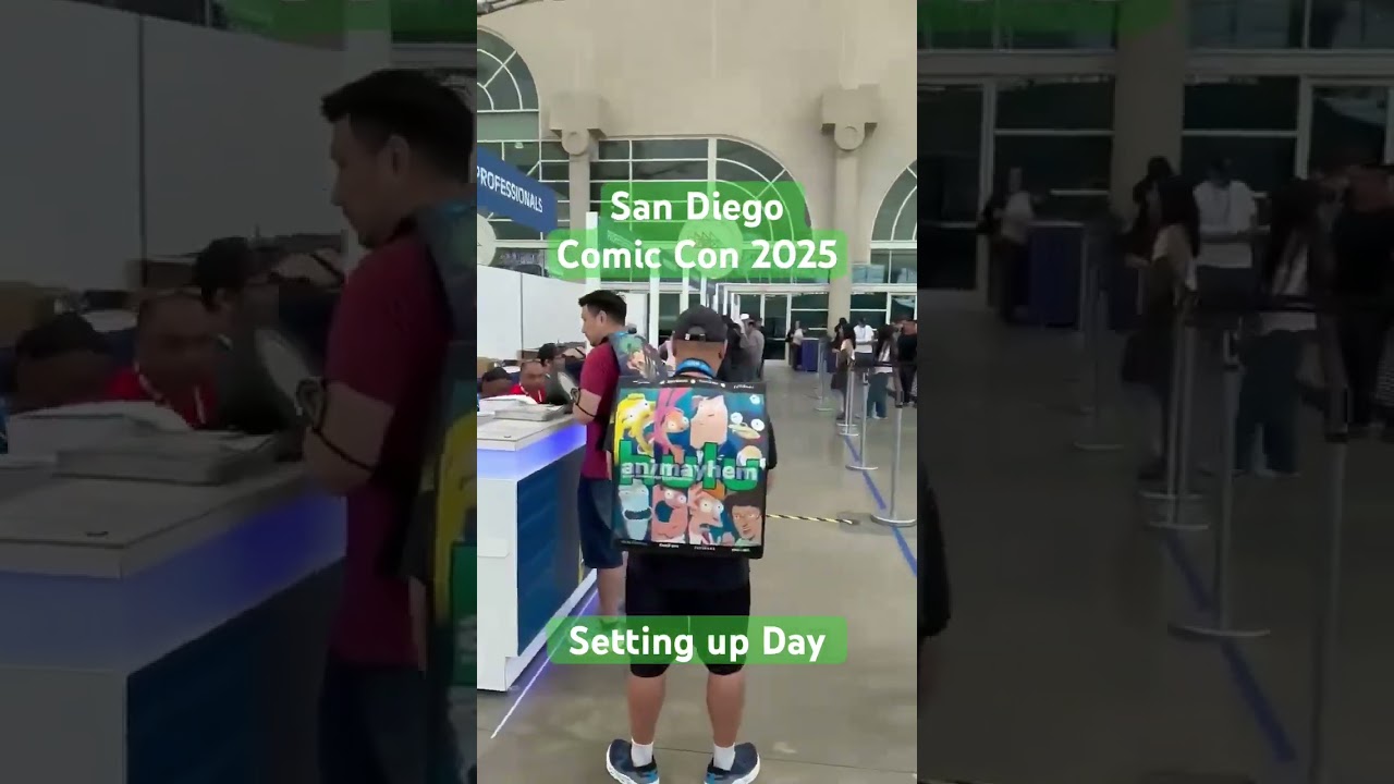 San Diego Comic Con 2025 ##sdcc #sandiegocomiccon #starwars #marvel #toys #convention