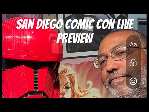 SAN DIEGO COMIC CON LIVE PREVIEW