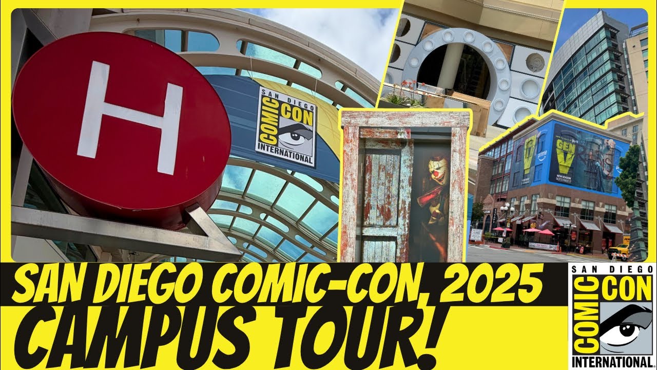 SDCC 2025 Wraps & Activations Preview LIVE! |Predator, Gen V, Doctor Who, Outlander & More