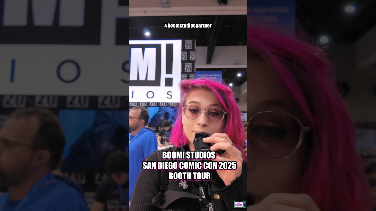 Tour of the BOOM! Studio booth at San Diego Comic con 2025! #2229! #boomstudiospartner