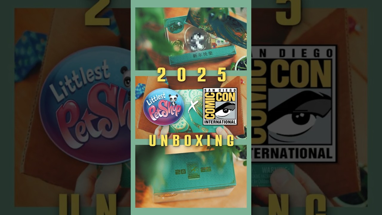 unboxing LPS exclusive SDCC 2025 blind box snake #littlestpetshop #lps #lpstube #lpscollection #sdcc
