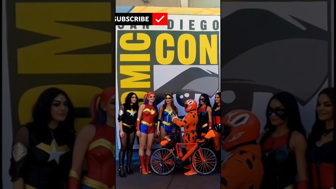 Women Of San Diego Comic-Con 2025 #shortsvideo #shortsfeed #shorts #sdcc2025