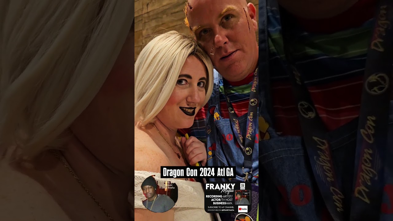 Chucky and Chuckys bride / Dragon Con Atlanta Georgia 2024 / Franky Mafia