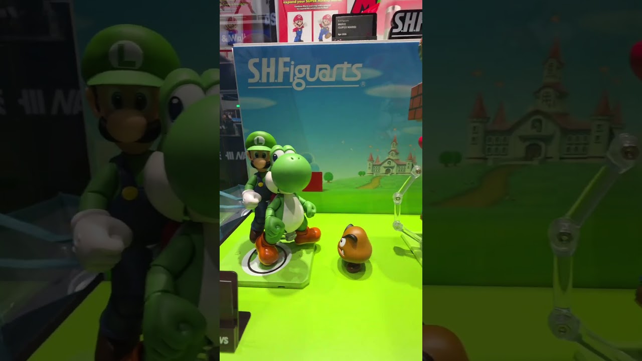 Super Mario S.H. Figures shown at San Diego Comic-Con