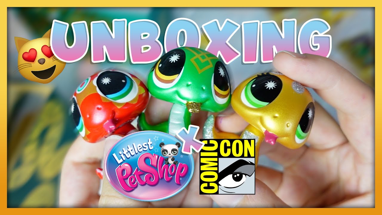 Unboxing des SERPENTS LPS de la COMIC CON SAN DIEGO !✨ | #littlestpetshop