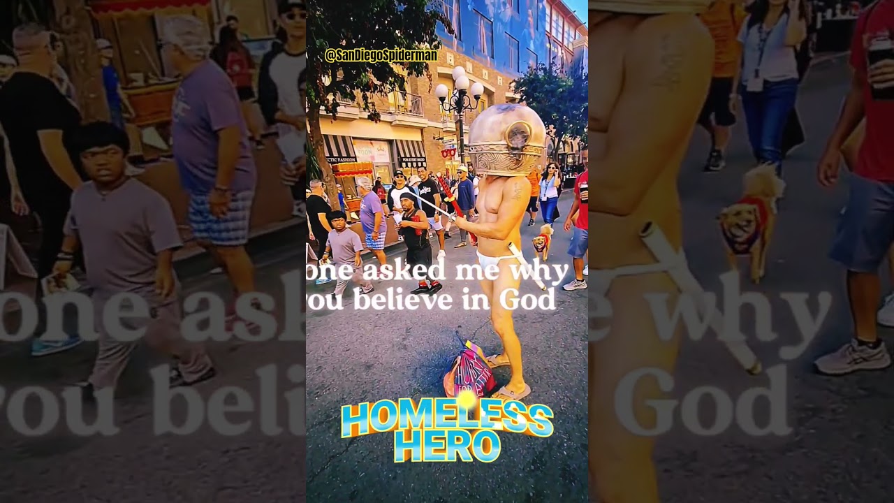 Homeless Hero #shortsfeed #shortsvideo #shorts #sdcc