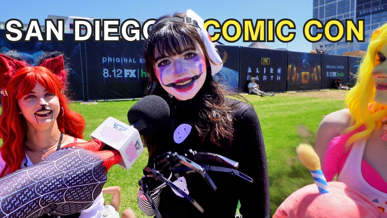 Comic Con San Diego: Interviewing Cosplayers! | Decent Vlogs