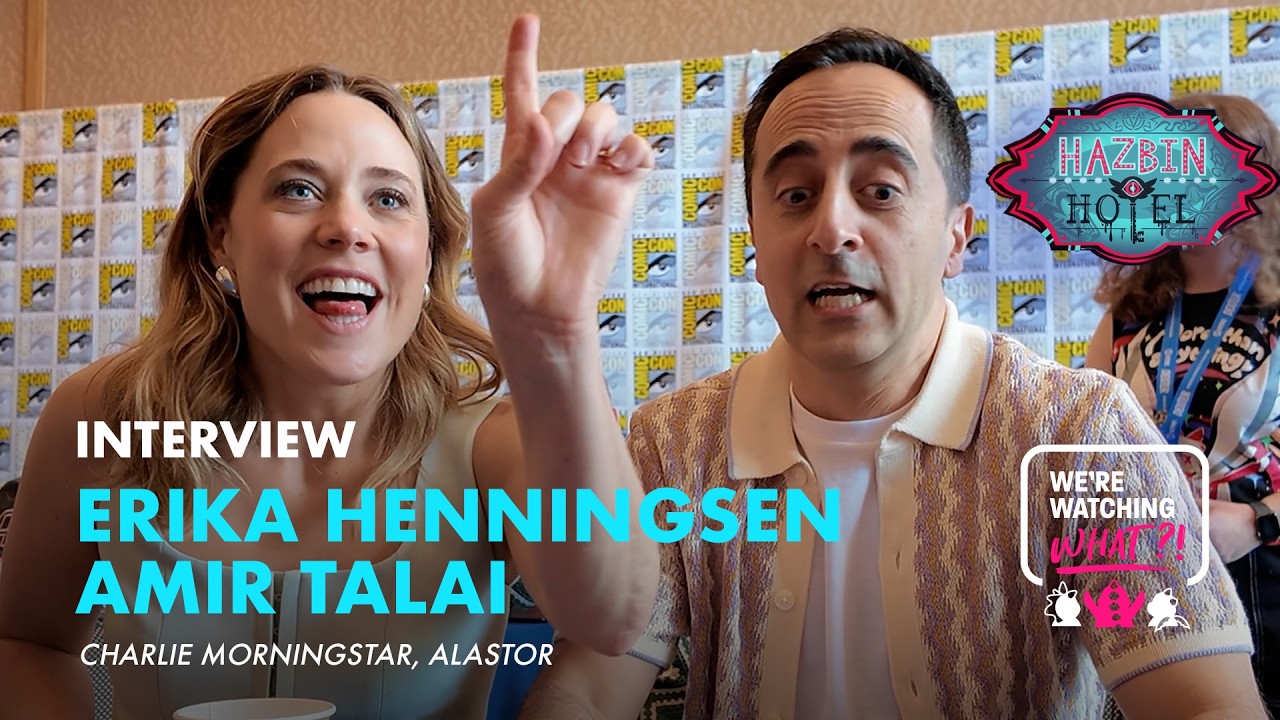 Hazbin Hotel Season 2 Interview (Spoiler Free) | Erika Henningsen and Amir Talai