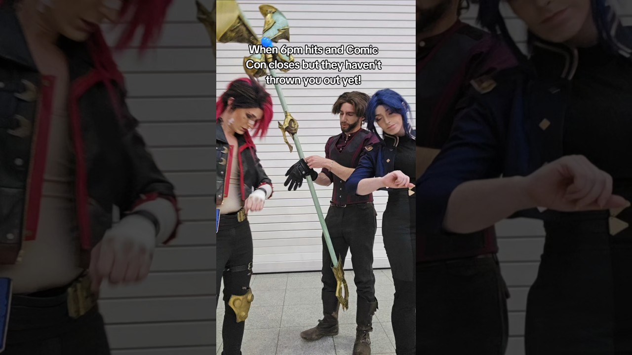 Comic Con like #Cosplay #Cosplaying #Cosplayers #ComicCon #MCMComicCon #Arcane #ArcaneCosplay