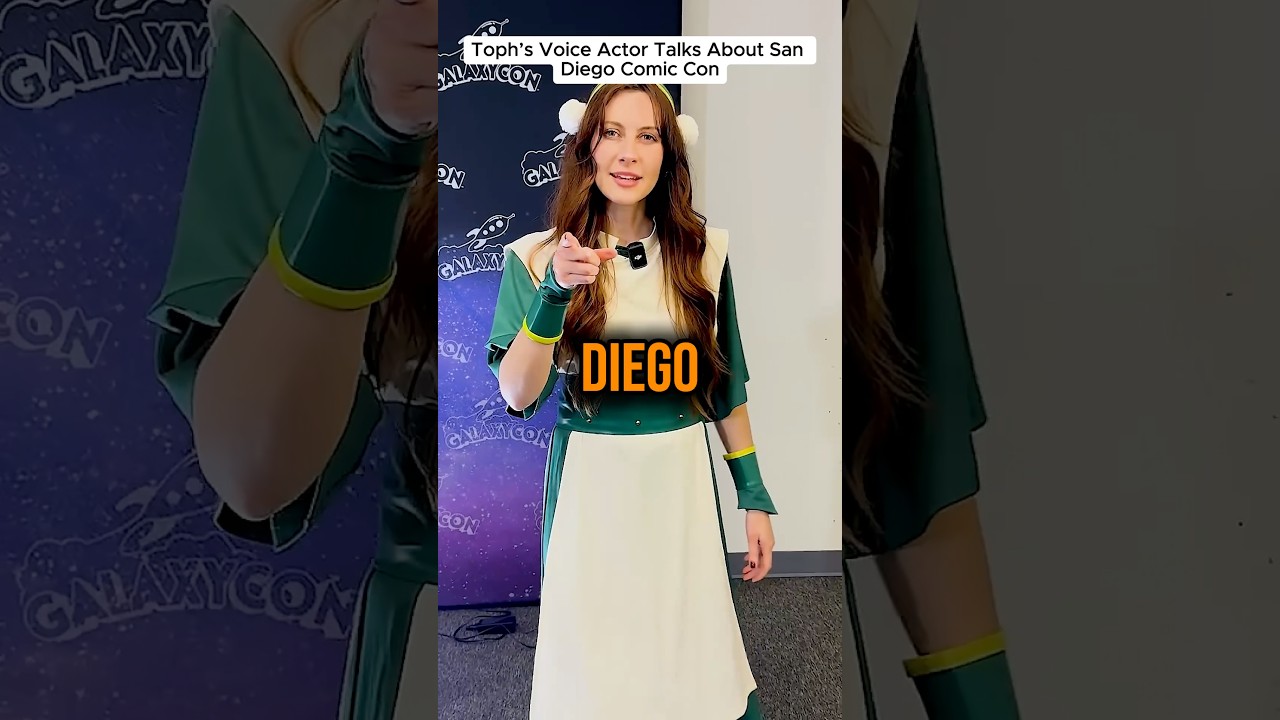 Toph’s voice actor talks about San Diego Comic Con