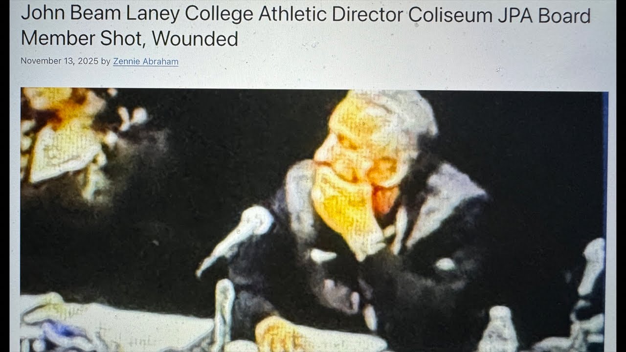 Was Coach John Beam Laney College Athletic Director Victim Of A Hit By The At-Large Shooter?