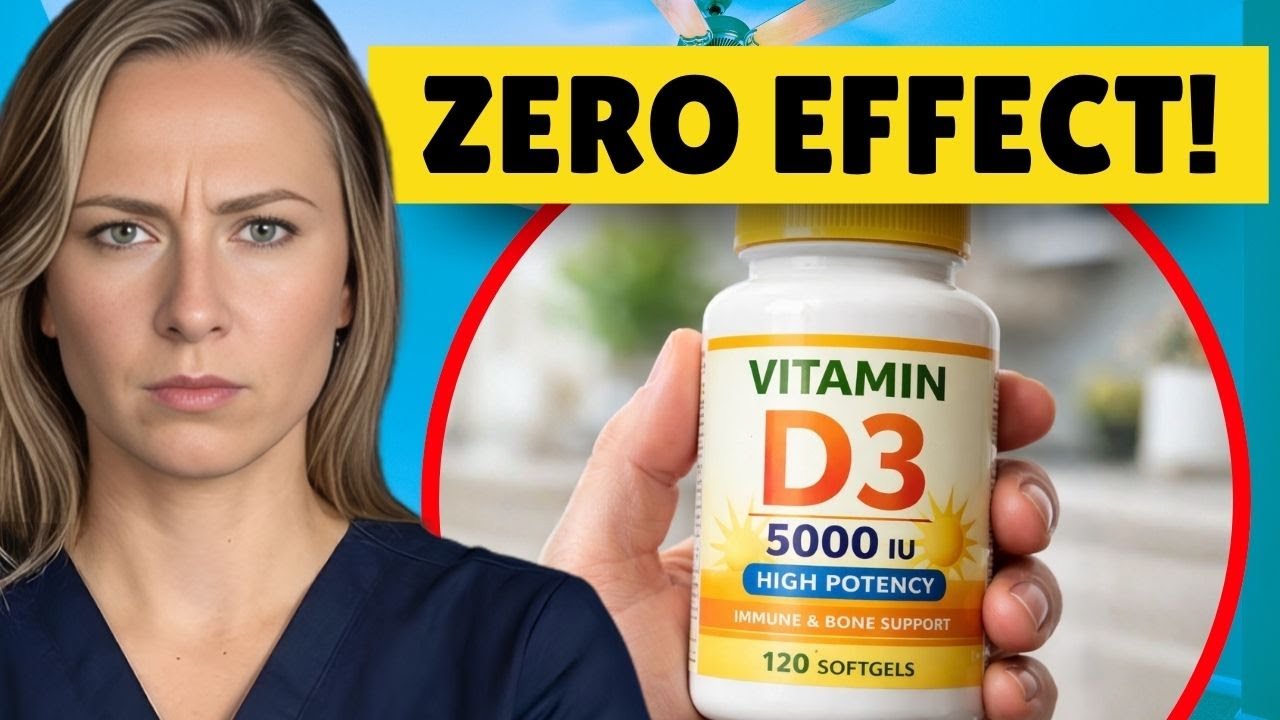 SENIORS, You’re Taking Vitamin D the WRONG Way! (Doctor Explains)