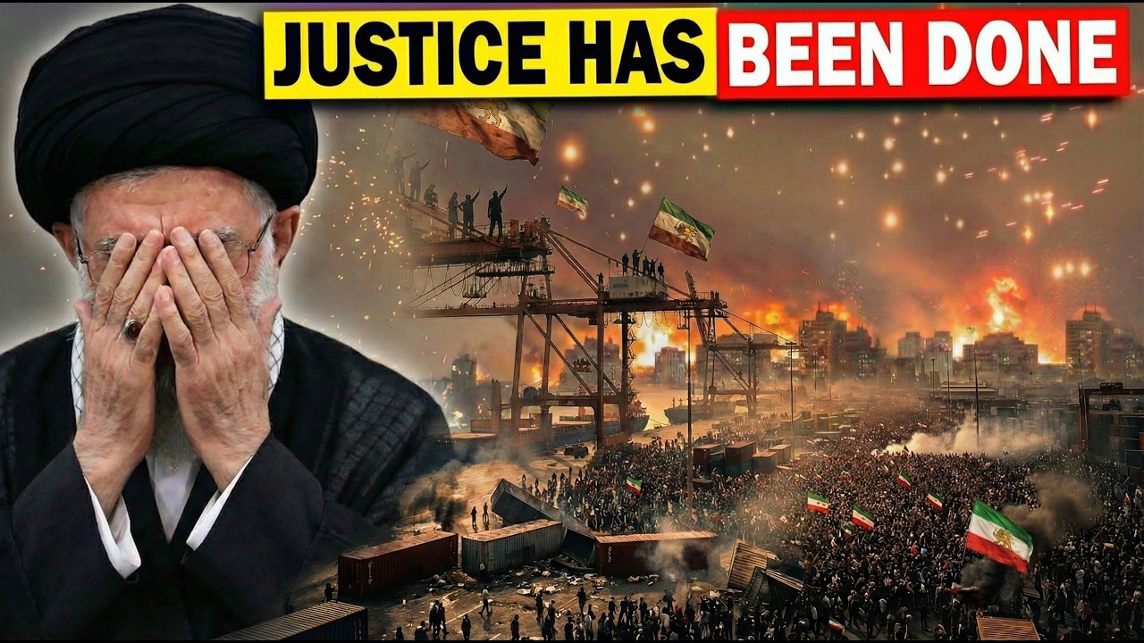 Tehran Regime’s Main Port Line Is Gone! IRGC Forces FLEE as Iranian Protesters Take REVENGE