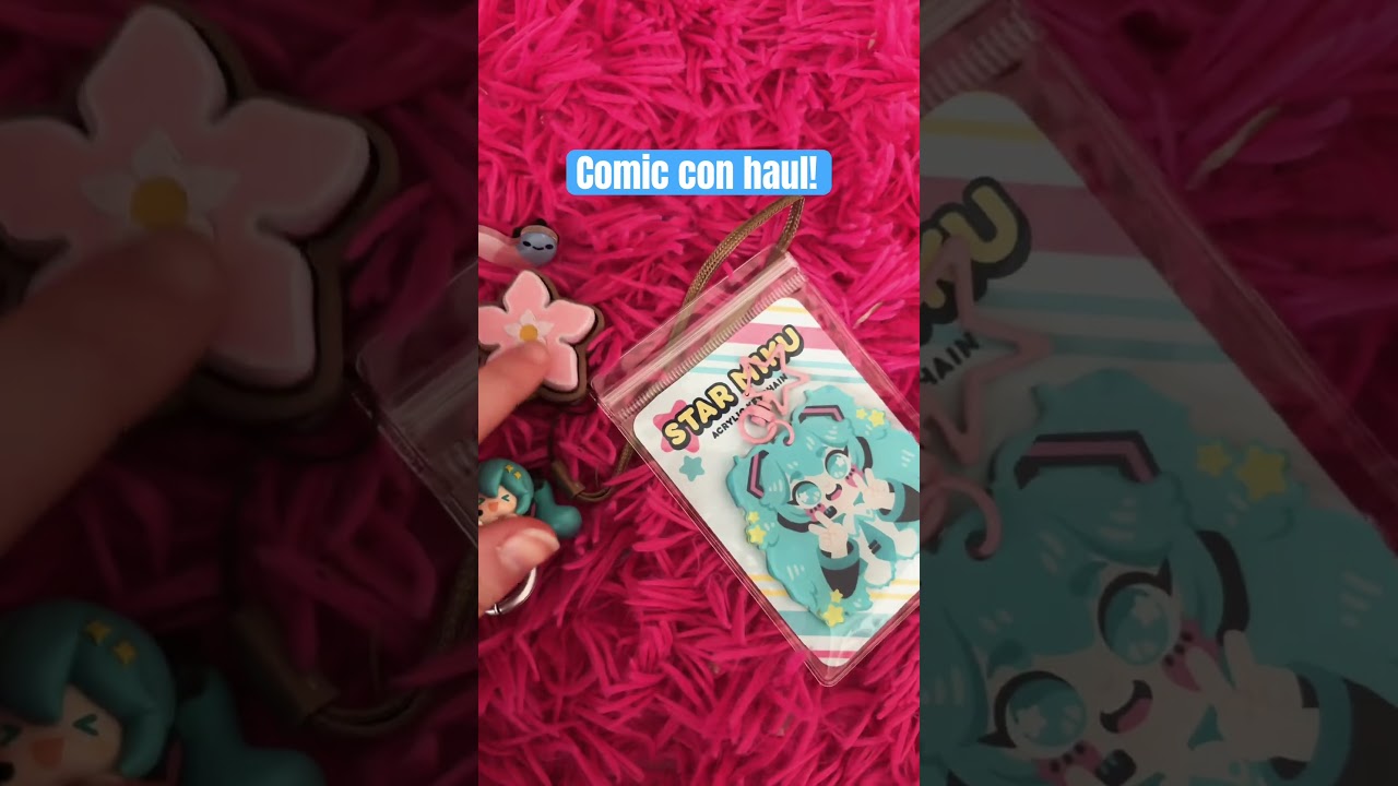 Comic con haul! #comiccon #gay #apptoonsovermaptooms #miku #mikufigure #vocaloid #vocaloidmiku