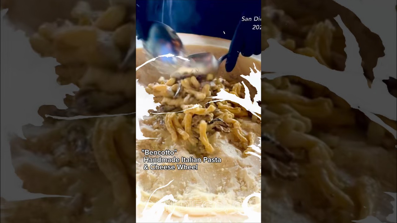 🦋😋Foodie Jojo’s at “Bencotto”~ Handmade Italian Pasta with Cheese Wheel手工義大利麵