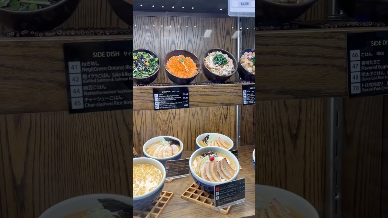 ❤️Japanese food court in San Diego