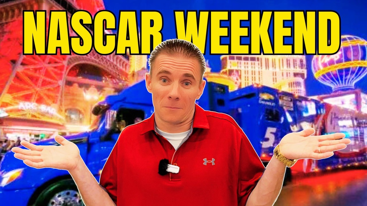 🔴Las Vegas LIVE – Nascar Weekend Starts Today! Ron White Tickets tonight