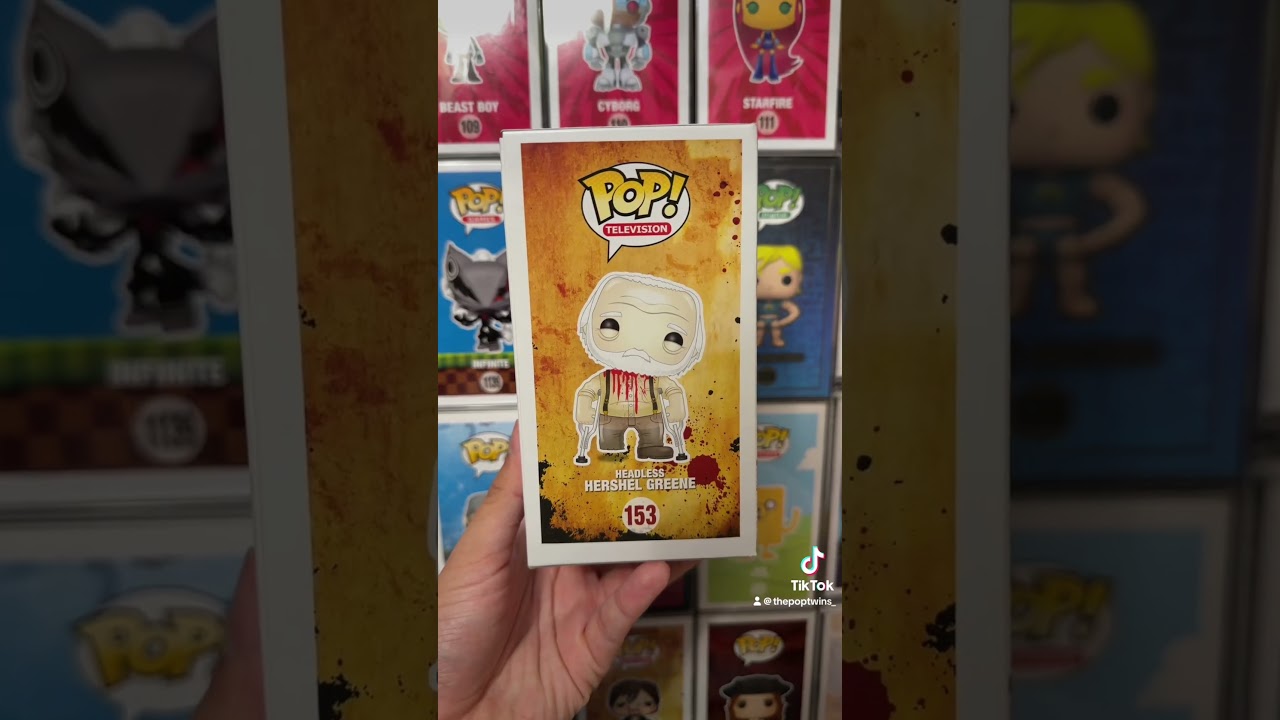 RARE Hershel Greene Funko Pop! (2014 SDCC Exclusive) 🔥 | The Walking Dead Grail #shorts