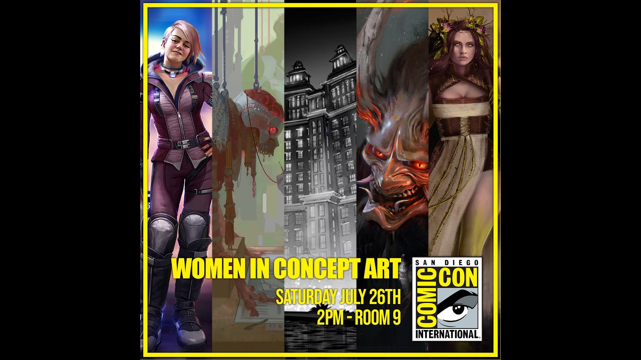 SDCC 2025 Women in Concept Art Reel