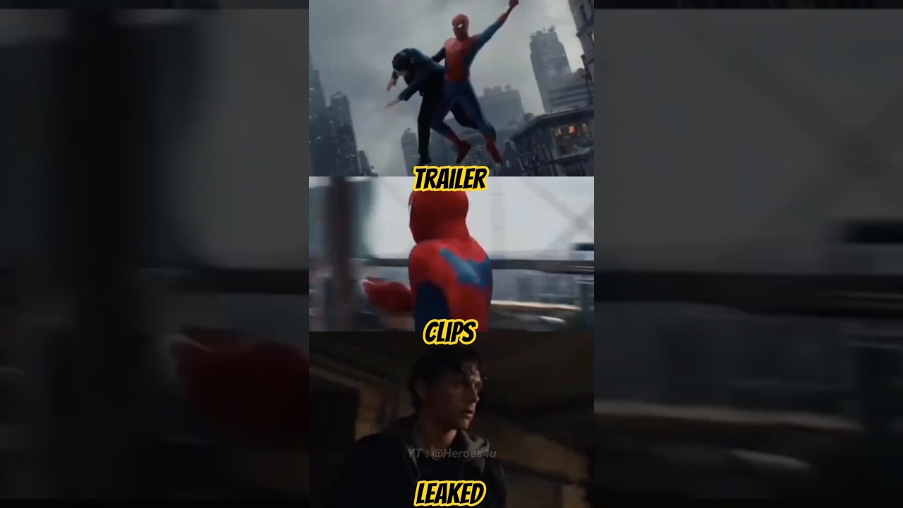 SPIDER MAN – Brand new day Trailer clips liked | Marvel marketing strategy 😎 #shorts #marvel