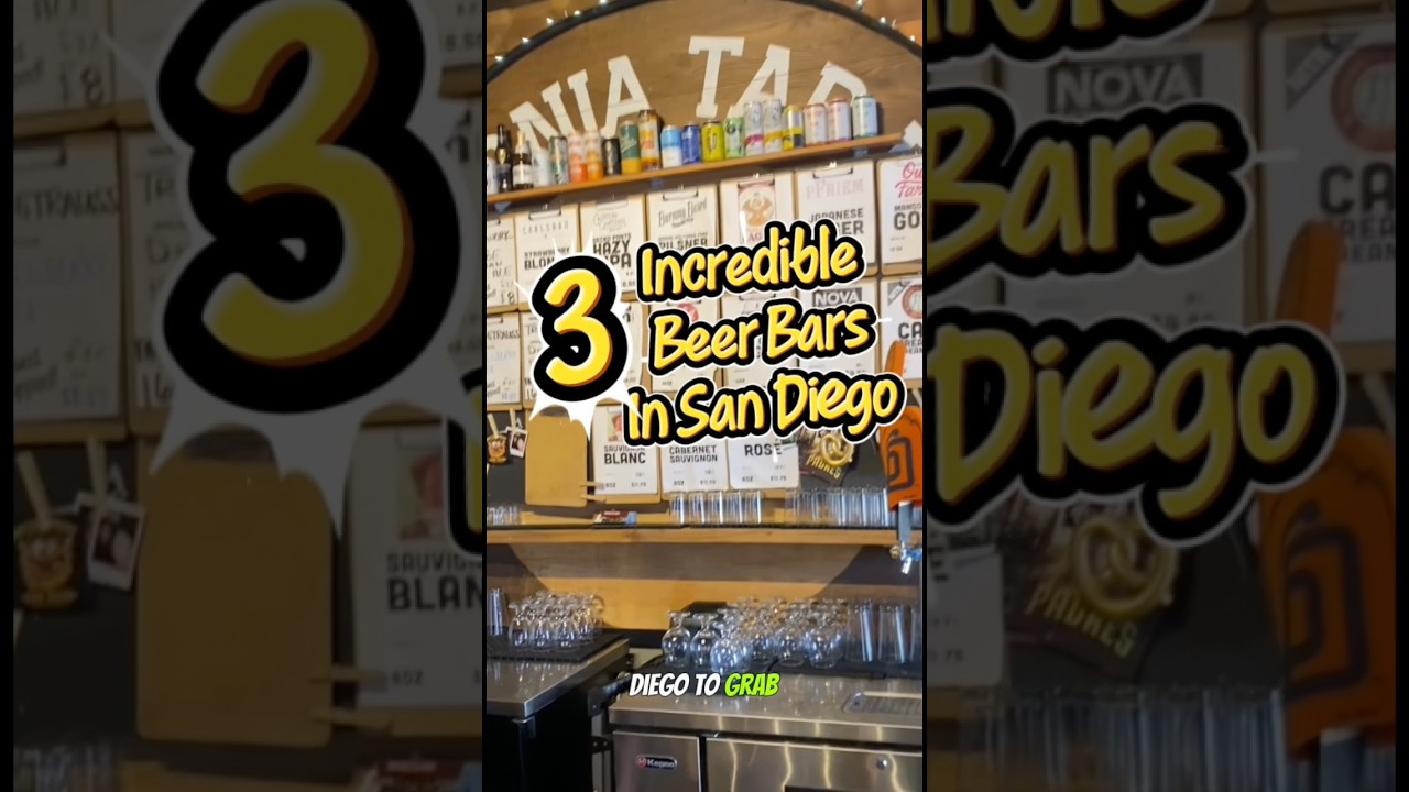 The BEST Beer Bars in San Diego
