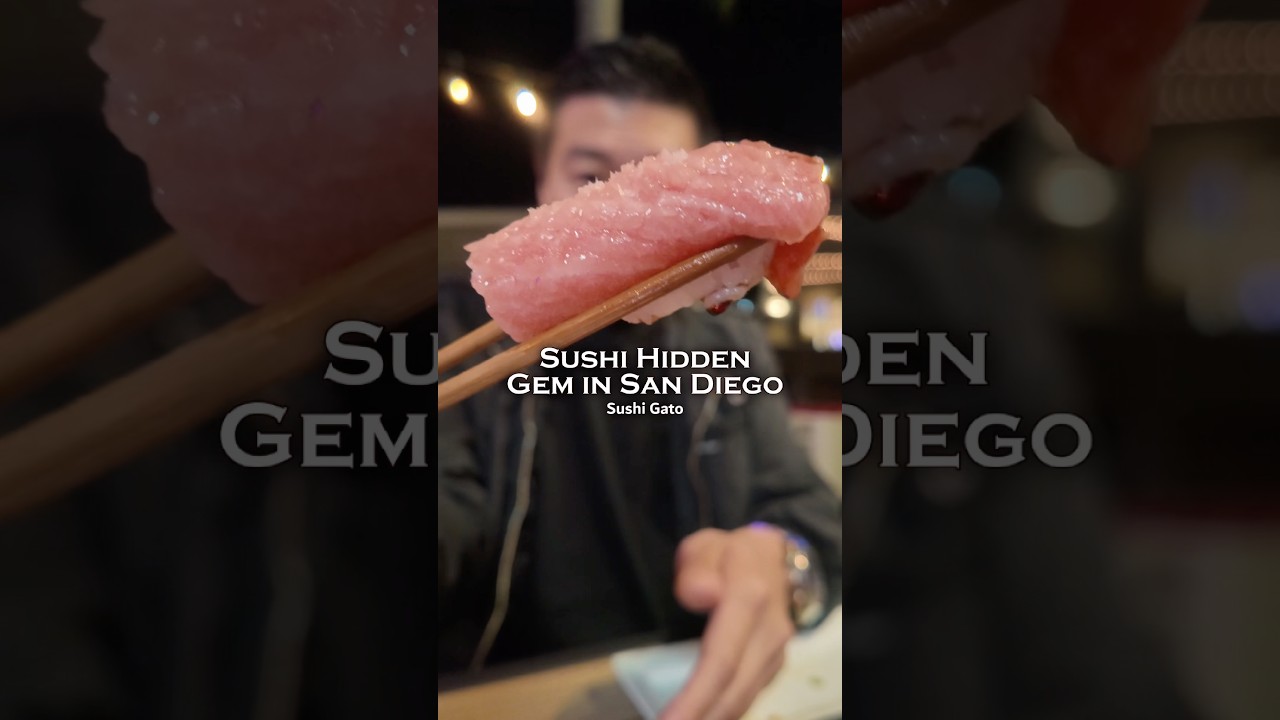 🍣 These Sushi are HUGE | Sushi Gato | San Diego