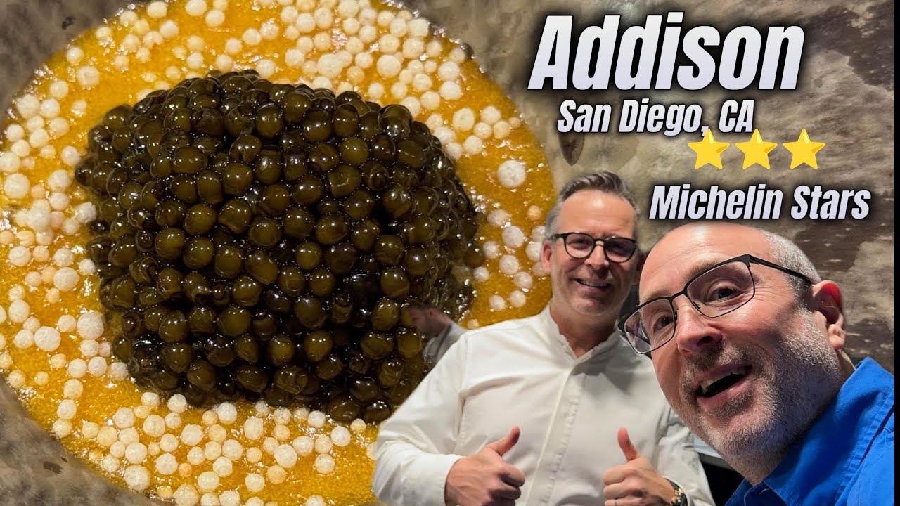 World’s BEST Restaurants – Addison in San Diego, California ⭐️⭐️⭐️ Michelin Stars