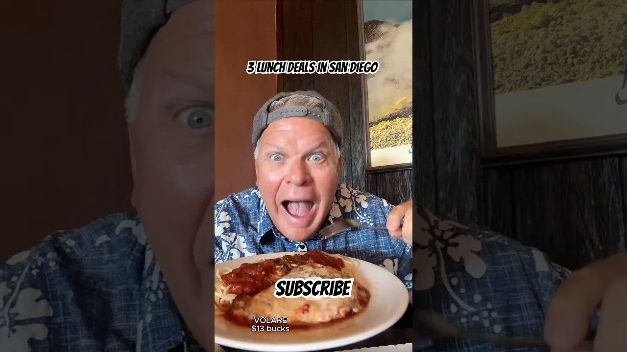 3 Lunch Deals in San Diego #easyrecipes #recipe #easyrecipe #cooking #cookingshow #food #sandiego 3 Lunch Deals in San Diego #easyrecipes #recipe #easyrecipe #cooking #cookingshow #food #sandiego